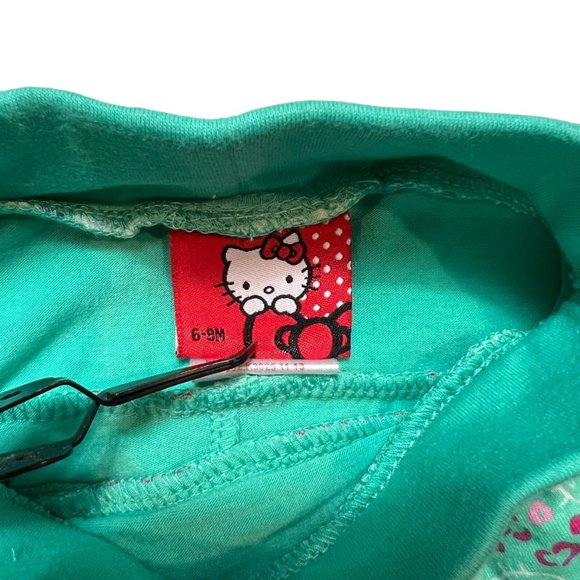 Hello Kitty Skort Baby Girl 6-9 Month Tiered Ruffle Skirt Shorts Pull On Sanrio - Picture 4 of 10